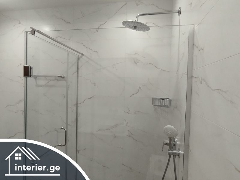 საშხაპე კაბინის დაყენება